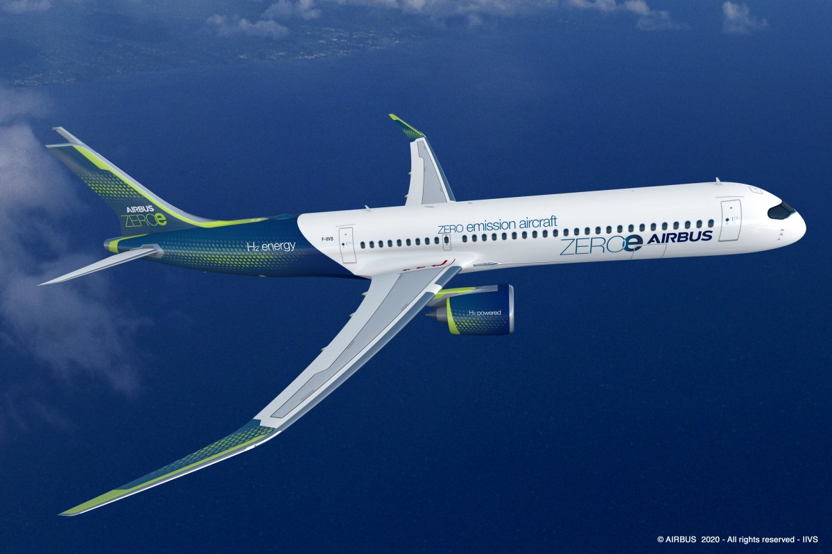 Airbus unveils world’s first zero-emission commercial aircrafts